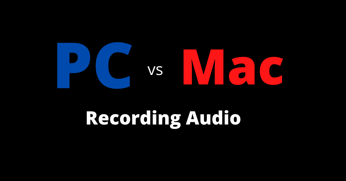 mac vs pc for recording studio